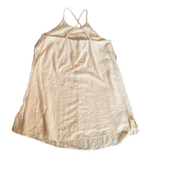 Umgee Cream Swiss Dot Dress Size Small - Picture 3 of 5